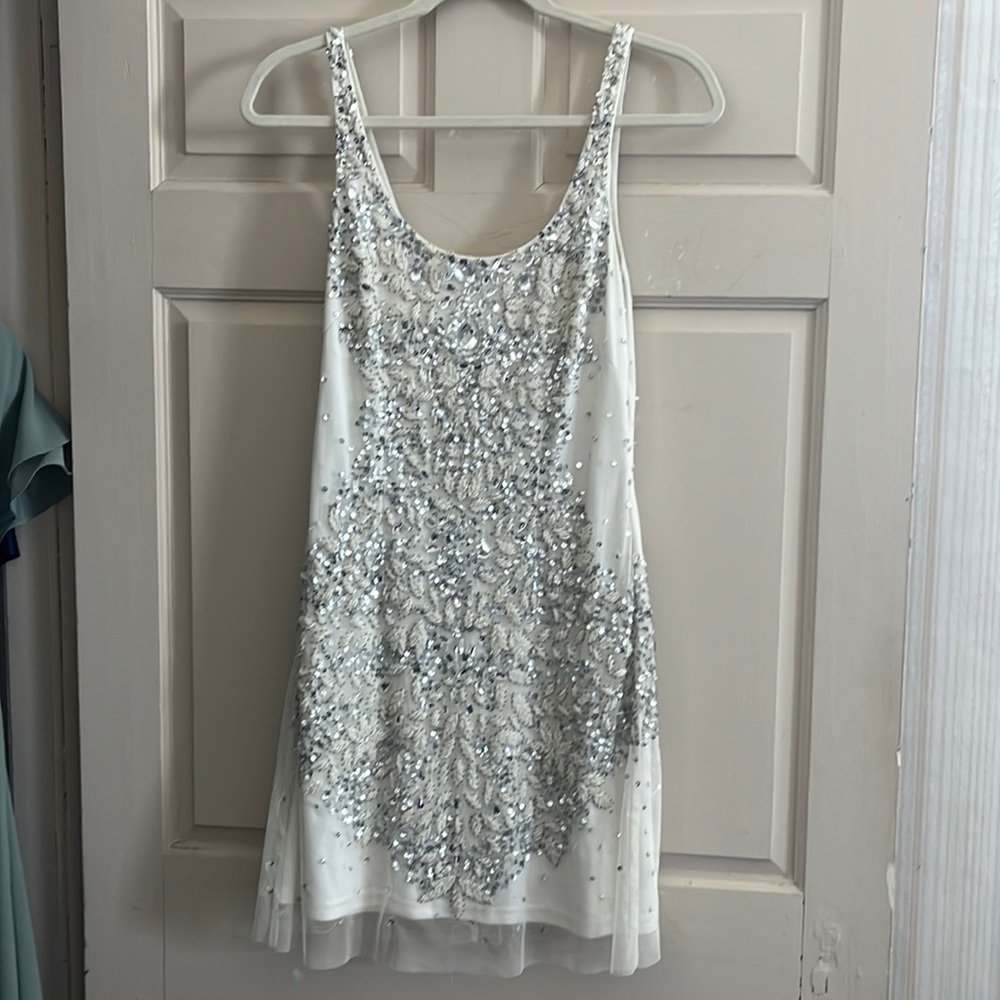 Sparkly White Dress